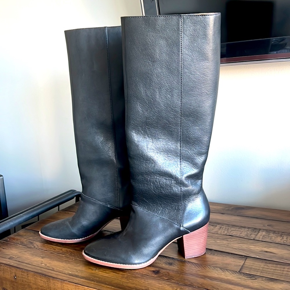Madewell Tall Black Boots